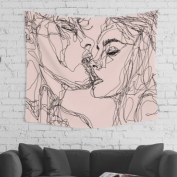 Society6 Other - Society6 Kiss More Often TAPESTRY